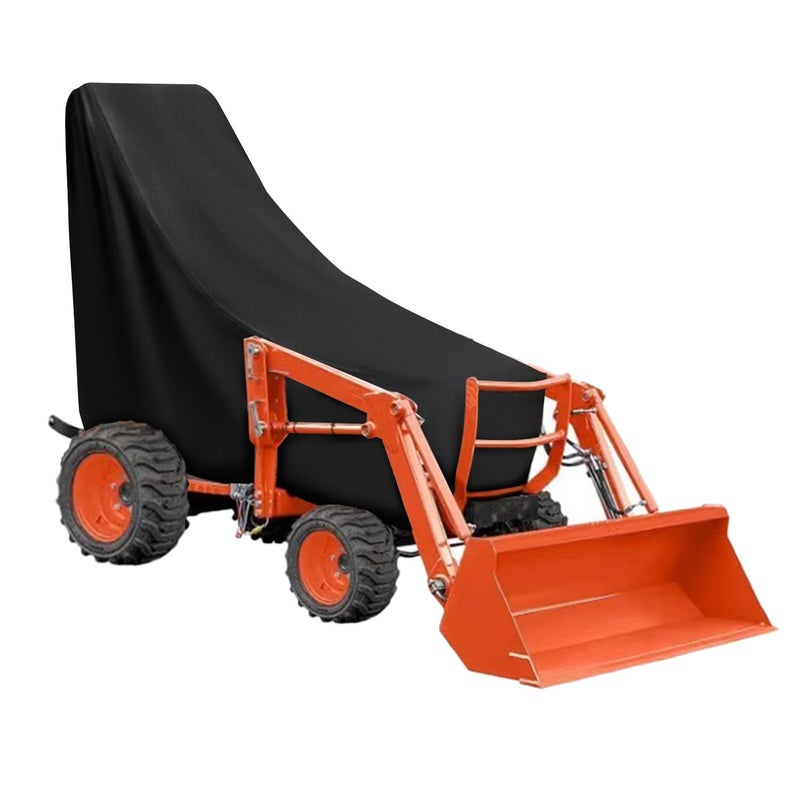 GREHABOR Tractor Cover Waterproof Compact Utility Tractor Heavy Duty 600D Thicken Oxford Cowling Cover Large - Image 3