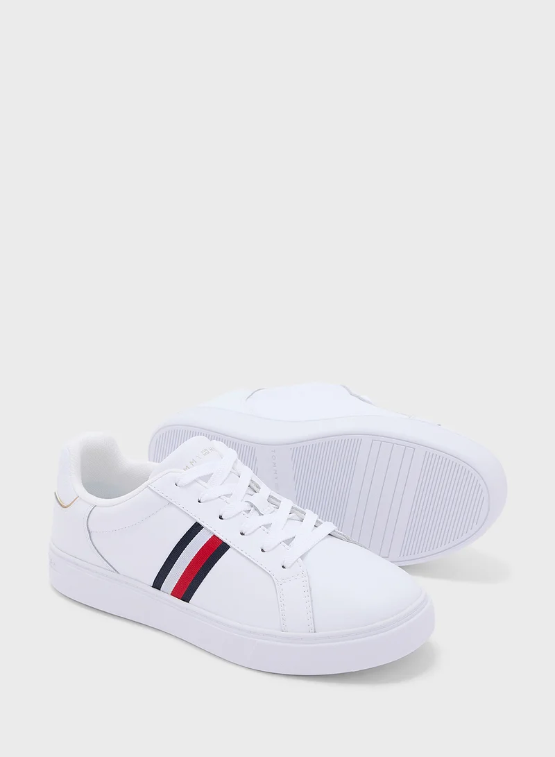 تومي هيلفيغر ESSENTIAL COURT SNEAKER STRIPES