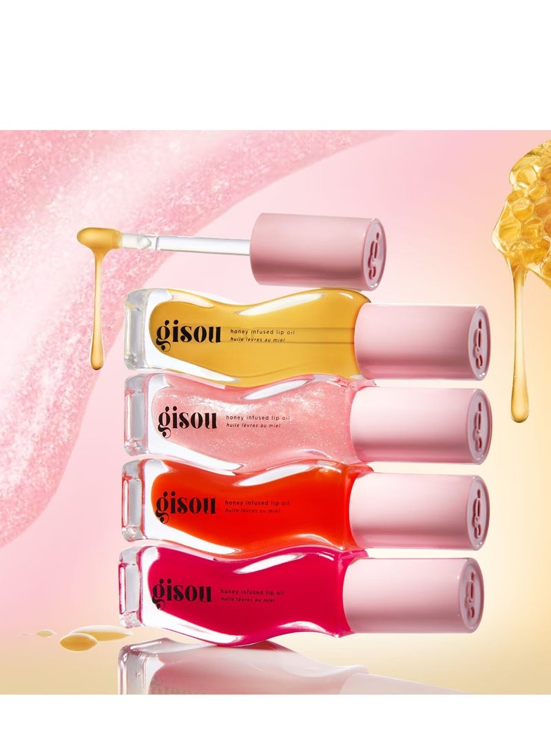 Gisou Honey Infused Lip Oil Watermelon Sugar 8ml  - Image 3