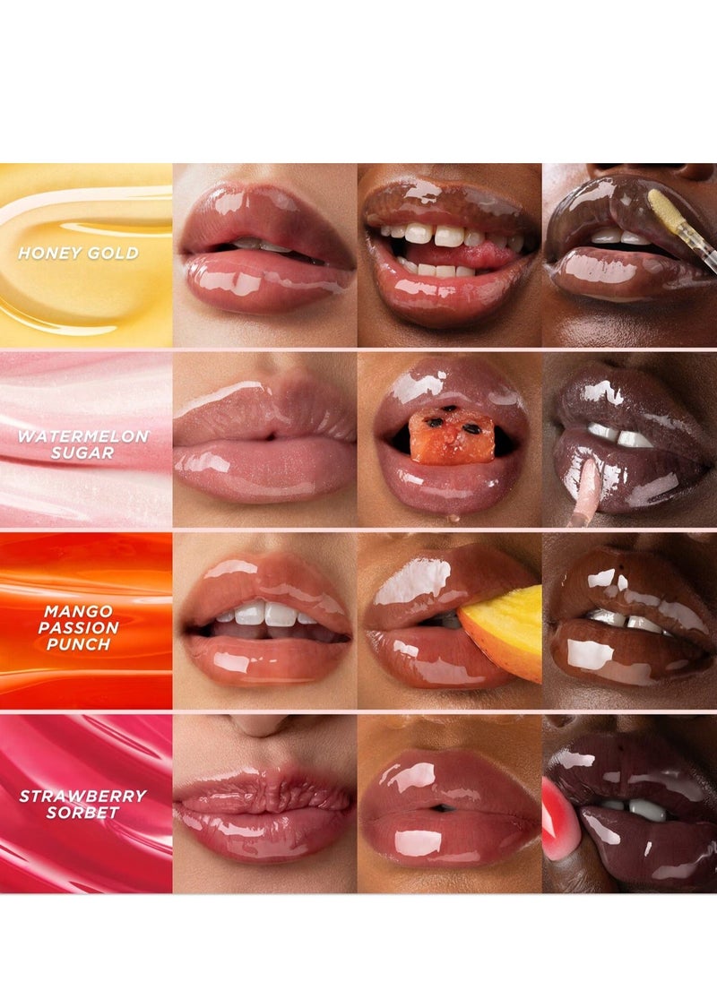 Gisou Honey Infused Lip Oil Watermelon Sugar 8ml  - Image 4