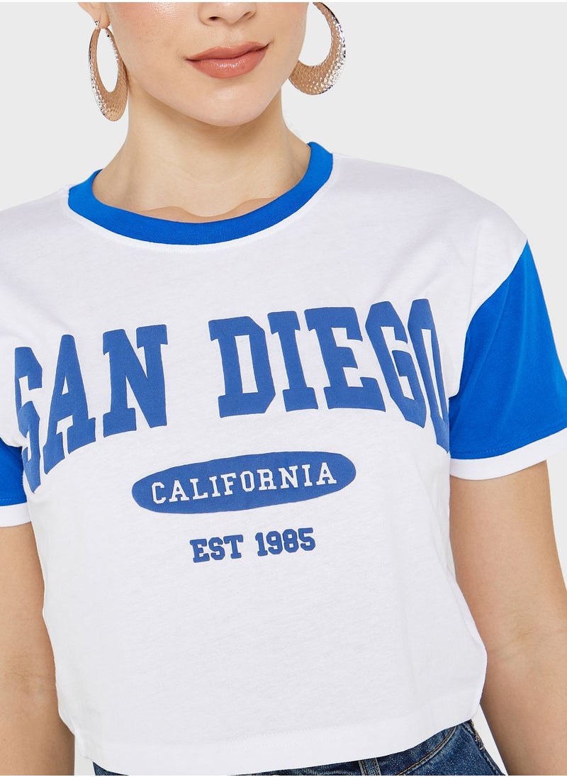Ginger - Graphic Ringer T-Shirt - Image 1