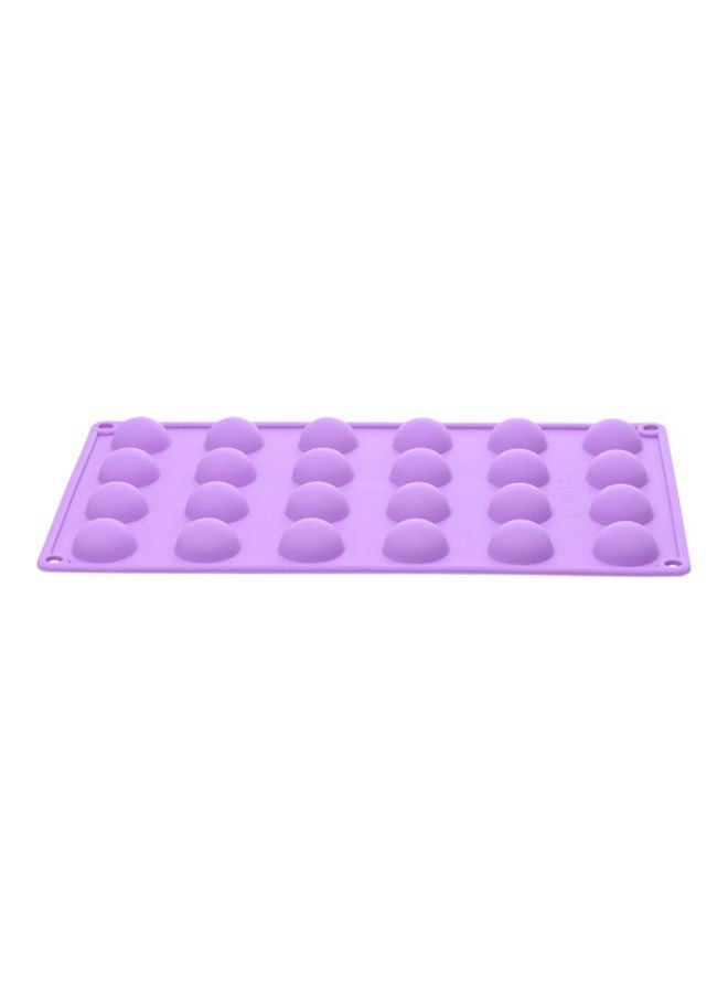 NIBEMINENT 24-Dome Multipurpose Bake Mould Violet