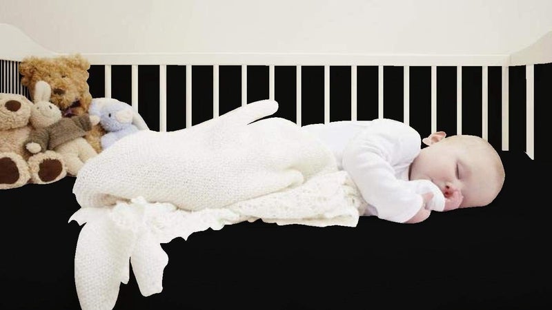 Crescent Baby 2 Pack 100 Cotton Knit Jersey Soft and Comfy Fitted Crib Sheet for Standard Crib and Toddler Mattresses for Baby Boys and Girls Pack of 2 Black - Image 4