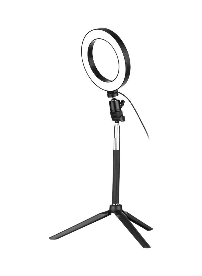 دوكولر طقم مكون من حلقة إضاءة LED للتصوير الفوتوغرافي أسود/ أبيض - Image 1