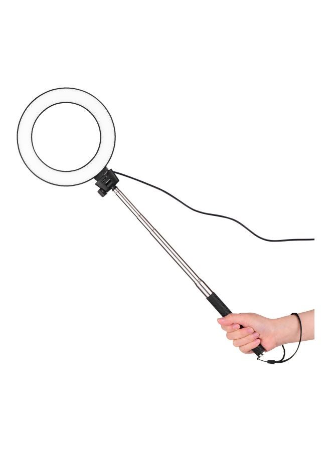 دوكولر طقم مكون من حلقة إضاءة LED للتصوير الفوتوغرافي أسود/ أبيض - Image 4