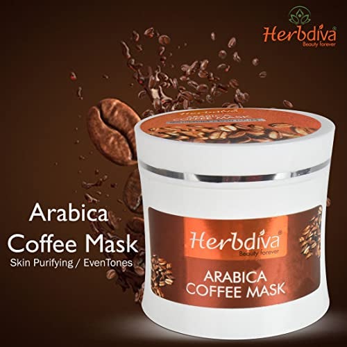 Herbdiva Arabica Coffee Scrub & Coffee Mask, 250ml Each | Enriched With Coconut Oil & Shea Butter, Skin Rejuvenation and Cell Repair Pack Of 2 - Image 5