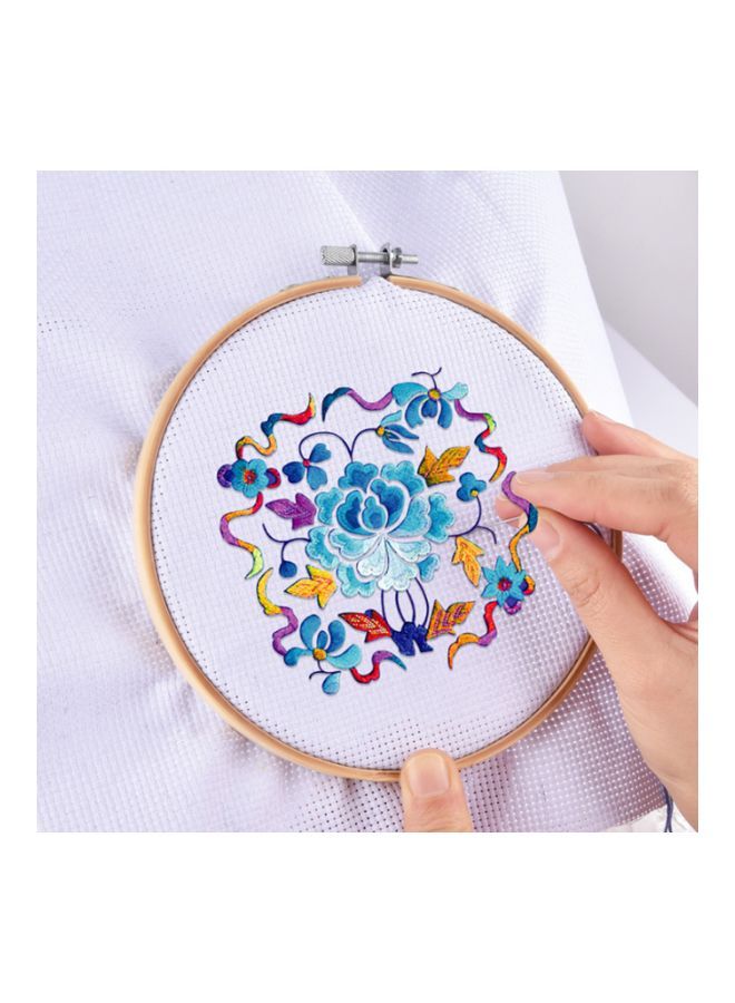 نيبمينينت طقم حلقات تطريز مكون من 5 قطع بيج - Image 5