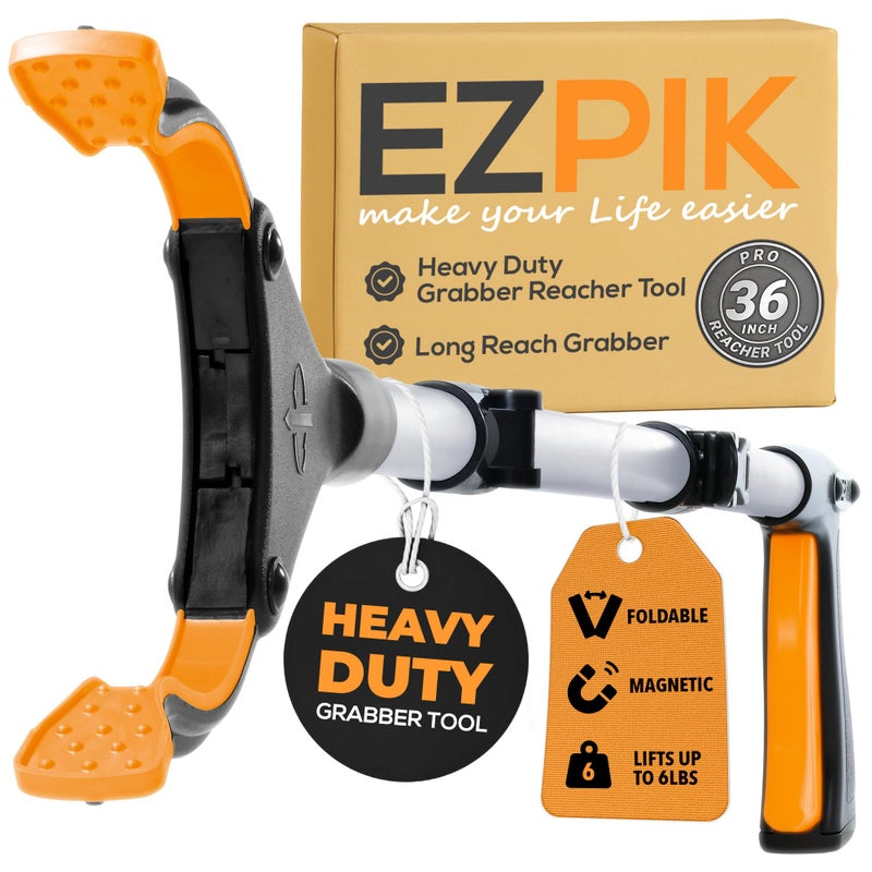 EZPIK أداة EZPIK Pro 36 القابلة للطي لجذب الأشياء لكبار السن مع مغناطيسات للوصول لذوي الاحتياجات الخاصة - Image 3
