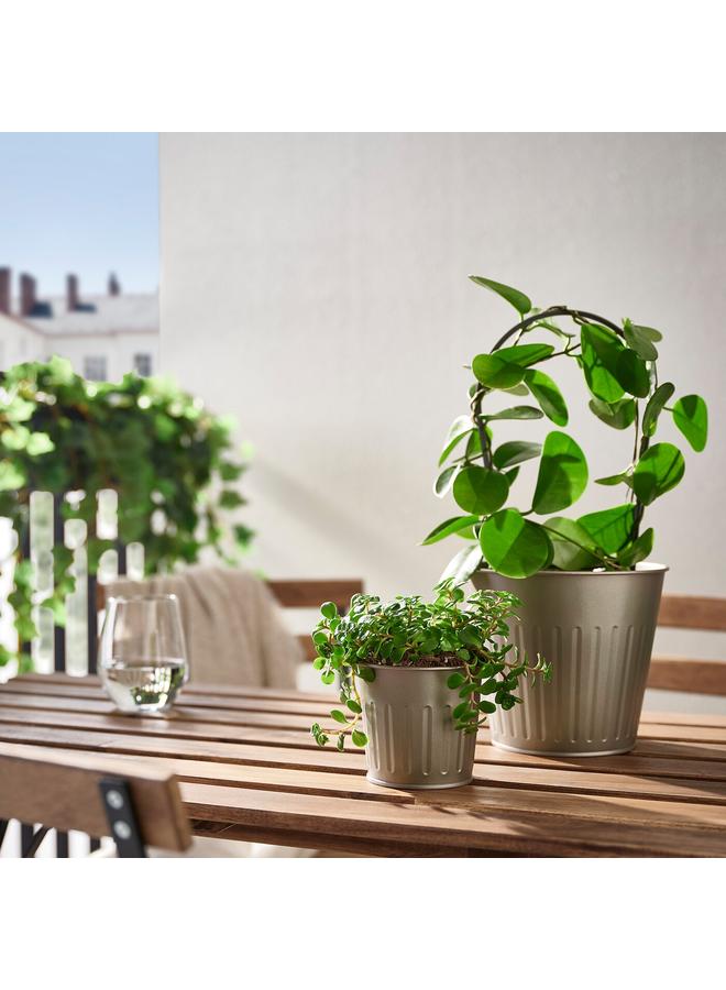 Zaboon Plant Pot, In/Outdoor/Grey, 9 Cm - Image 3