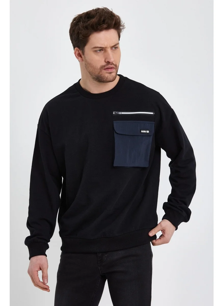 الكسندر جاردي Pocket Detail SWEATSHIRT