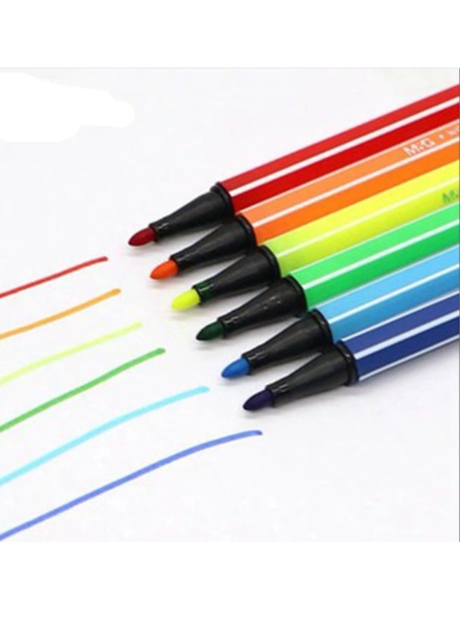 M&G - M&G Colouring Marker Pen 24 Colours No:ACP901DP - Image 1