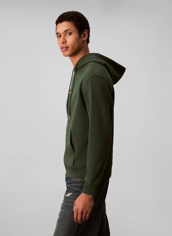 Calvin Klein Jeans  Cotton Terry Monogram Hoodie for Men | Best Price UAE