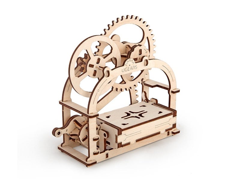 UGEARS 3D Self Propelled Model Mechanical ETUI Box - Image 4