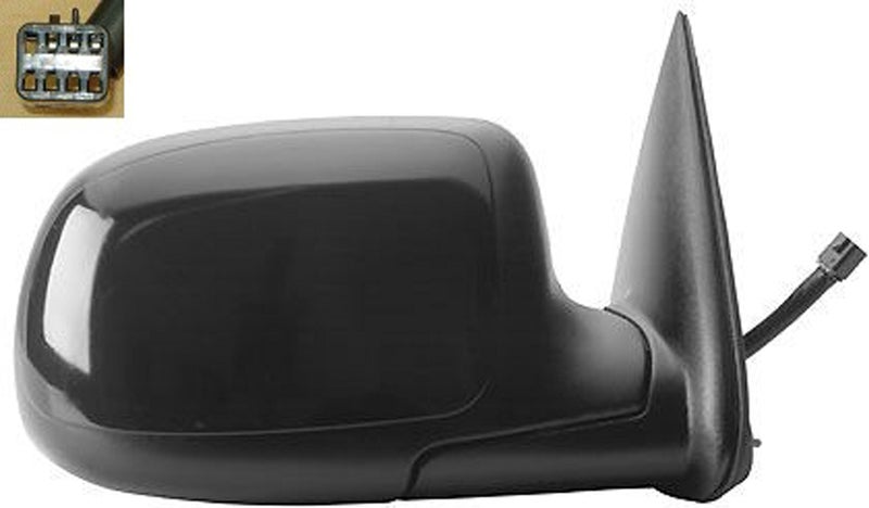 Dorman 955-1802 Passenger Side Power Door Mirror - Heated / Folding Compatible with Select Cadillac / Chevrolet / GMC Models, Black - Image 2