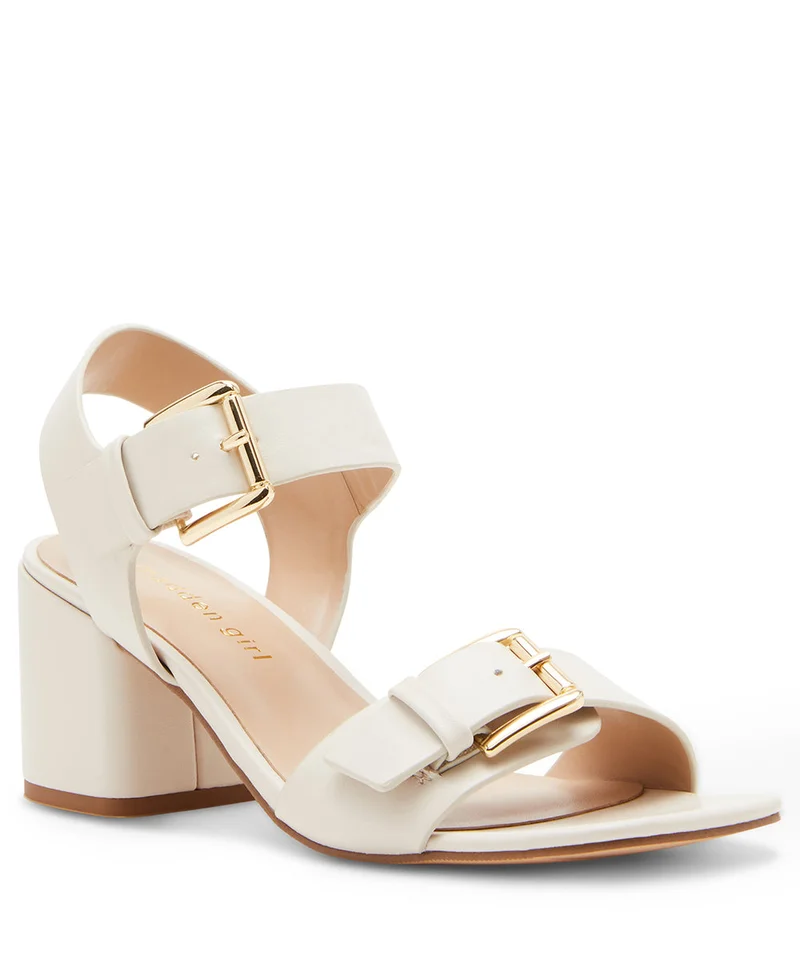ALMA01J1-310 Beige Women's Heel Sandals