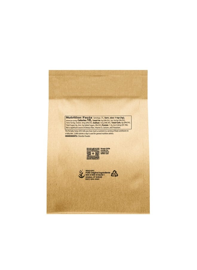 PURE ORIGINAL INGREDIENTS - Chlorella Powder (8 Ounce) - Image 1