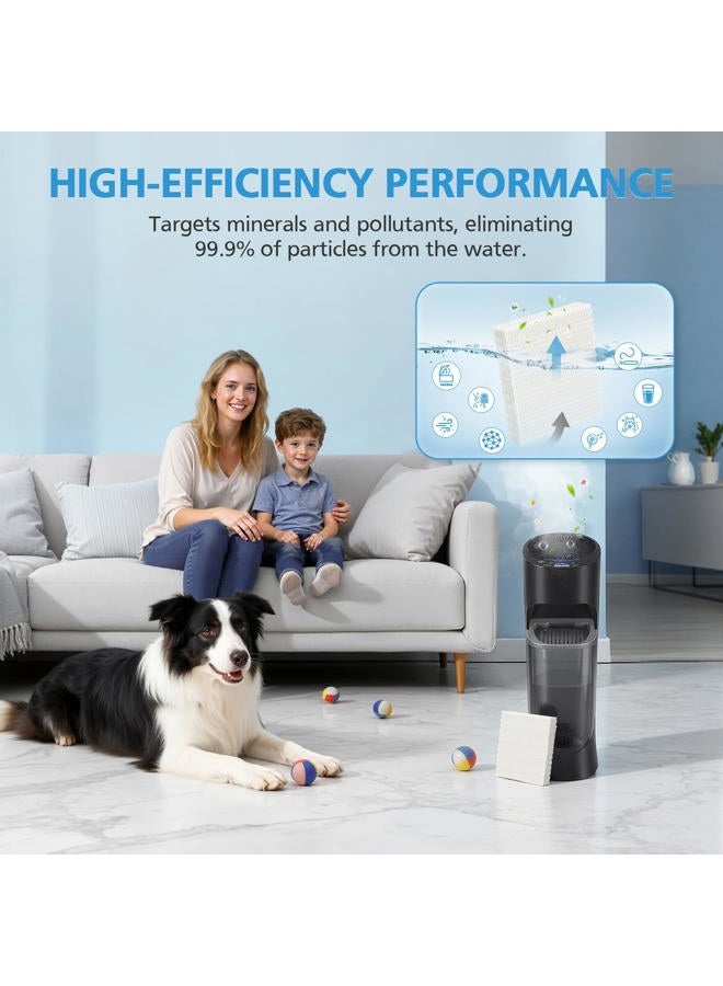 isingo Humidifier Wicking HFT600 Filter T for Honeywell Hev615 Hev620 Humidifier, Compatible with Honeywell HFT600 Humidifier Filter T Compare to Part HFT600T HFT600PDQ, (4 Pack) - Image 2