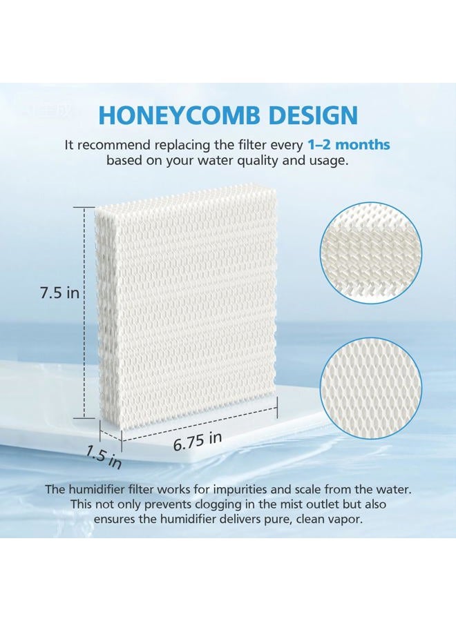 isingo Humidifier Wicking HFT600 Filter T for Honeywell Hev615 Hev620 Humidifier, Compatible with Honeywell HFT600 Humidifier Filter T Compare to Part HFT600T HFT600PDQ, (4 Pack) - Image 4