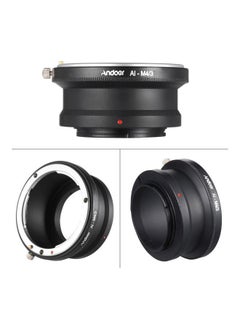NIBEMINENT Adapter Ring For Nikon D Series AI-Mount Lens/Panasonic Olympus M4/3 Black/Silver  - Image 4