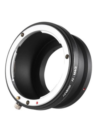 Adapter Ring For Nikon D Series AI-Mount Lens/Panasonic Olympus M4/3 Black/Silver - pzsku/ZE7D3CCAC64E184D8B5A0Z/45/_/1683813362/44ba4fd5-d17b-445b-9ad7-9a239a1e8f3b