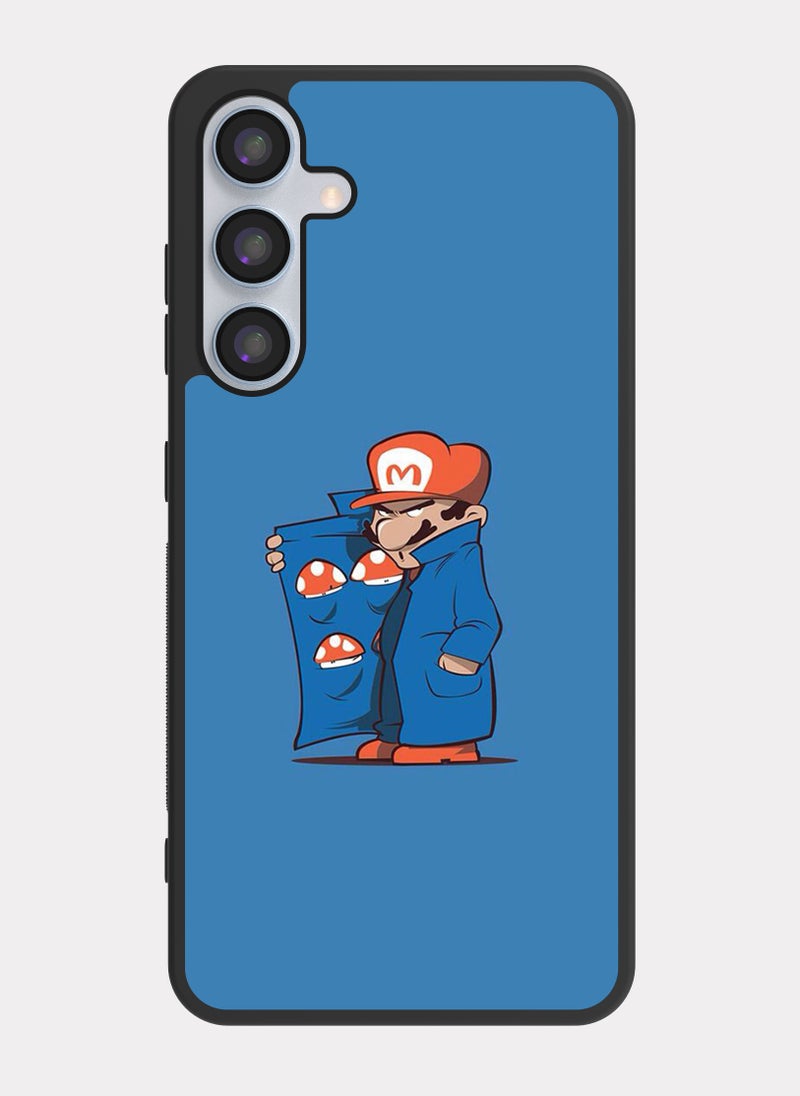 بكسلات كفر سامسونج جالكسي ايه 55 سوبر ماريو ازرق - Image 1