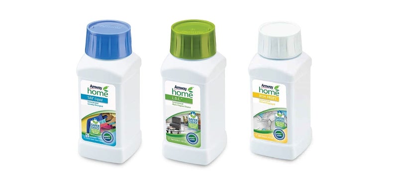 Amway Home Sparkling Box with Set of Dish Drops, Sa8 Liquid and L.o.c (200 ml Each) - Image 1