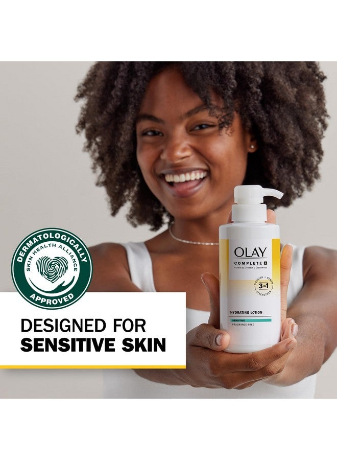 لوشن أولاي كومبليت+ المرطب الخالي من العطور، 10.1 أونصة سائلة، مرطب مغذي للوجه 3 في 1 لجميع أنواع البشرة مع فيتامين ب3 وفيتامين هـ والسيراميدات - Image 5