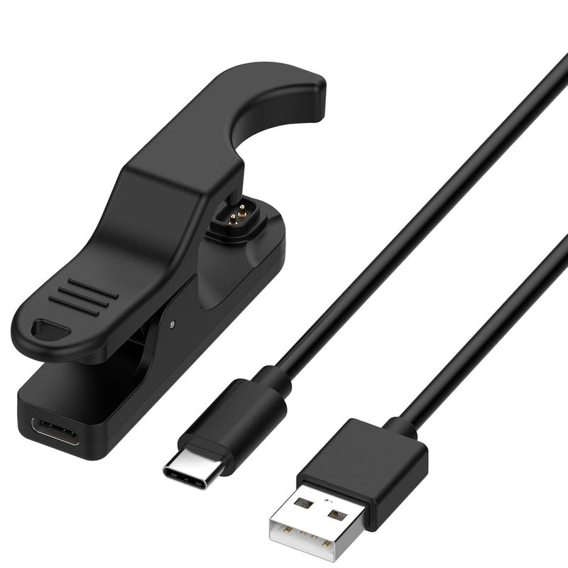 Watch Charger 80 X 65 X 16.4 Mm Black Durable ABS Construction - Secure Dock-Fit Design Fast Charging Cable for GBD-H2000 Watches Home Office Travel Use - Image 1