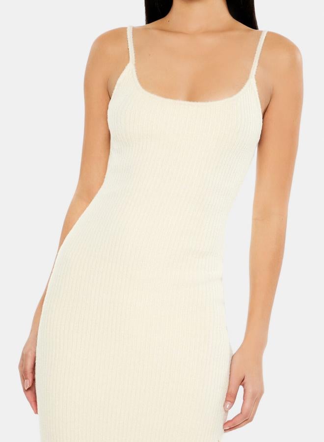 FOREVER 21 Knitted Strappy Midi Dress - Image 3