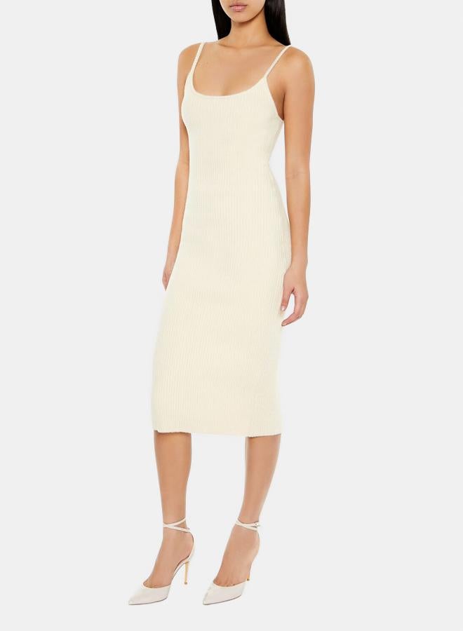 FOREVER 21 Knitted Strappy Midi Dress - Image 2