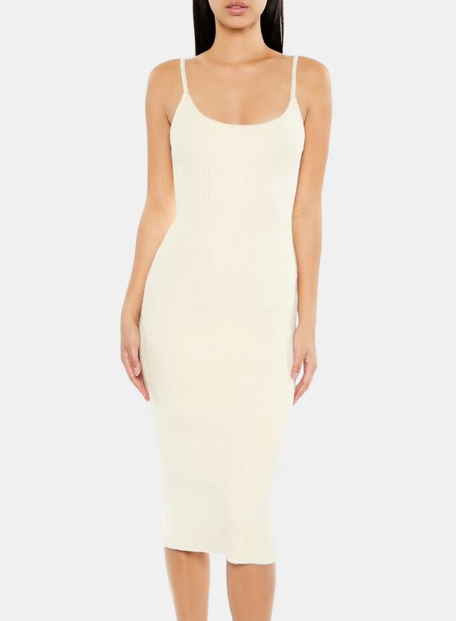 FOREVER 21 Knitted Strappy Midi Dress - Image 5