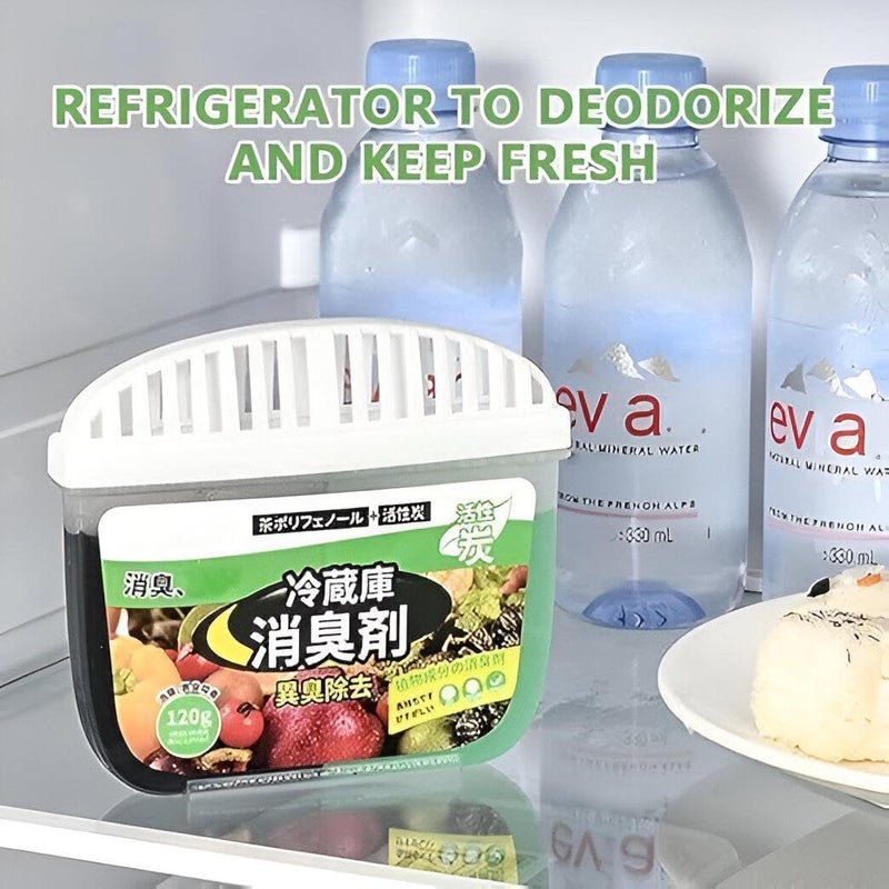 Odor Eliminator - Activated Charcoal for Refrigerator Freshening, Neutralizes Strong and Musty Smells, Promotes Healthy Air in Kitchen, Closet, and Living Areas, Sustainable and Effective Solution - Image 4