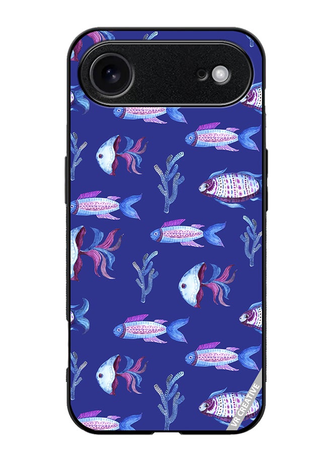 VR CREATIVE Protective Case Cover For Apple iPhone 17 Air Fish And Octopus Design Multicolour