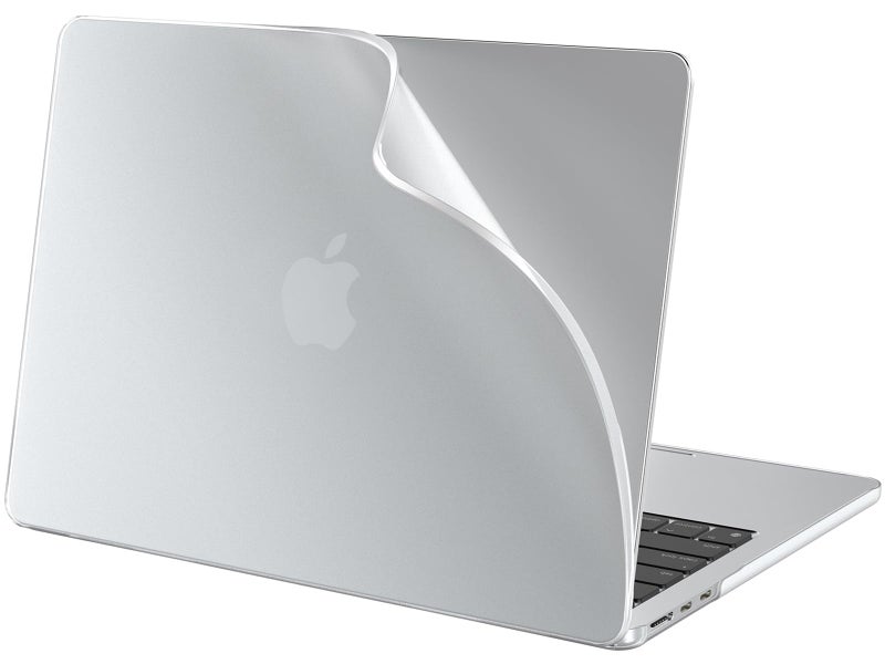BlueSwan for MacBook Air 15 inch Case, 2026-2023 M5 M4 M3 M2, Anti-Scratch Flexible Protective Laptop Cover with Grippy Matte Texture, Slim and Easy Installation, Frosted White - Image 1
