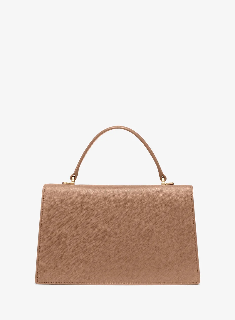 DKNY  Avril Top Handle Flap Satchel for Women | Best Price UAE