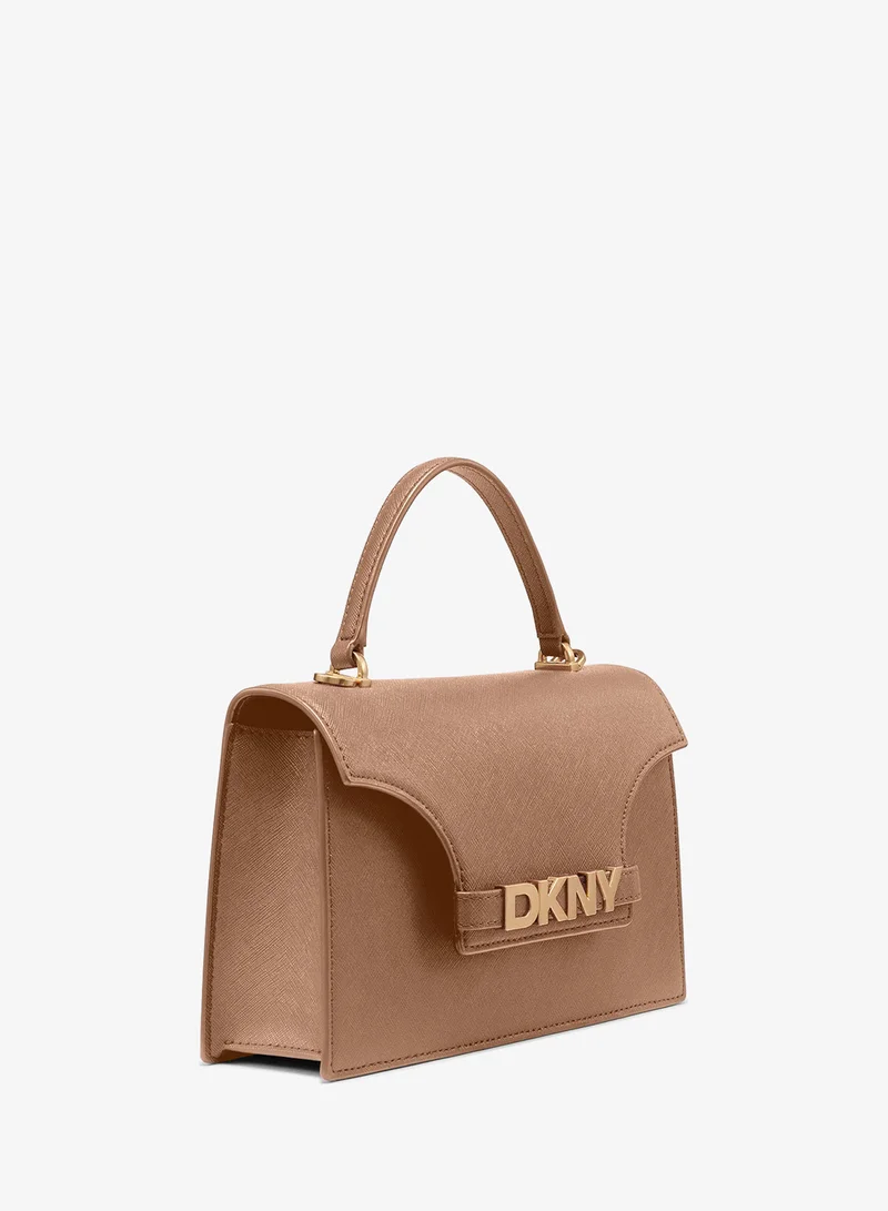 DKNY  Avril Top Handle Flap Satchel for Women | Best Price UAE