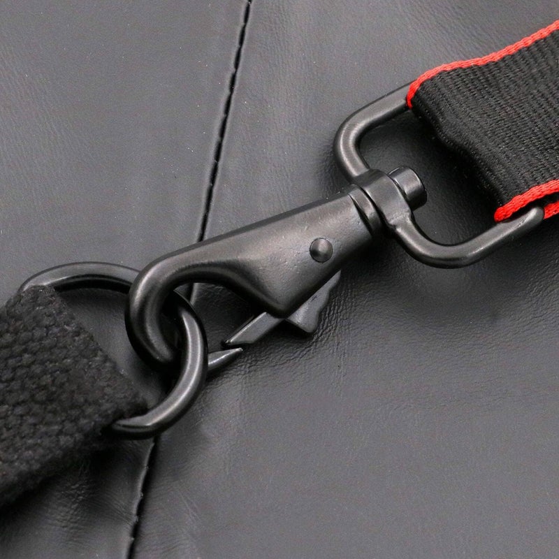 BIKICOCO 1'' Swivel Trigger Tilt & Bump Thumb Knob Bolt Snap Hook Lobster Clasp for Dog Leash Collar, Webbing, Black - Pack of 10 - Image 5