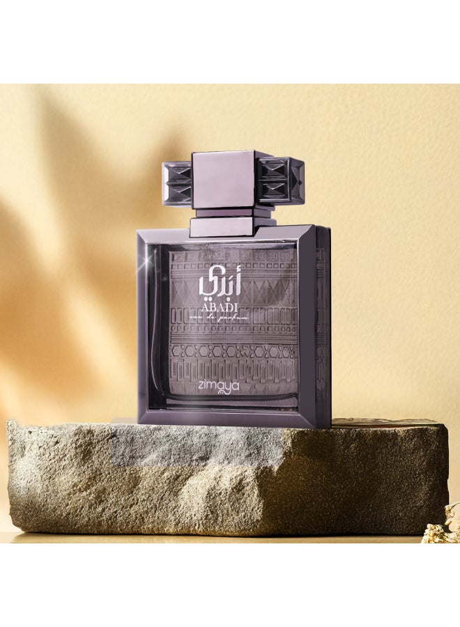 zimaya عطر زيميا عبادي ساغا للرجال، 100 مل - Image 3