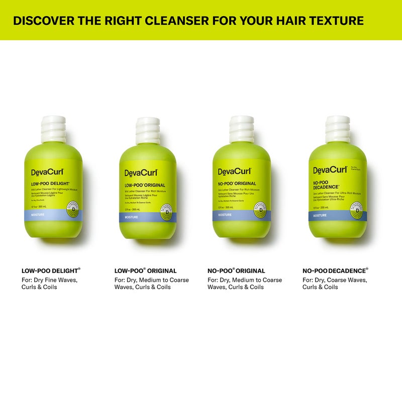 DevaCurl No-Poo Decadence Non-Lathering Cleanser for Ultra-Rich Moisture, Green Oasis, 32 fl. oz - Image 5
