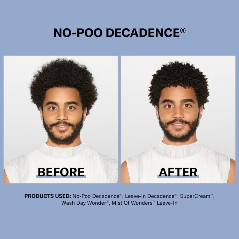 DevaCurl No-Poo Decadence Non-Lathering Cleanser for Ultra-Rich Moisture, Green Oasis, 32 fl. oz - Image 3