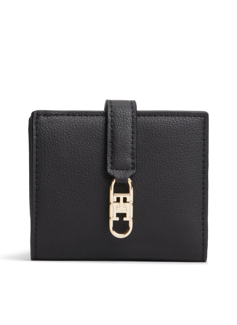 TOMMY HILFIGER TH Monogram Plaque Bifold Wallet - Image 1