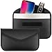 Tuulin 2 Pack Faraday Bags for Phone and Car Keys Signal Blocking Key Pouch Anti Theft Car Protection Cell Phone Keyless Entry Fob Signal Blocking Pouch - Image 2