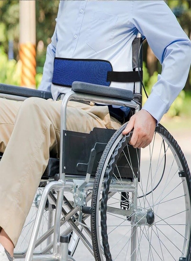 Dhadh Anti Fall Wheelchair Seat Belt Adjustable Quick Release Restraints Straps Chair Waist Lap Strap For Elderly Or Legs Patient Care. - Image 2