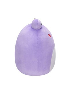 Squishmallows ضفدع فرانسين الأرجواني ذو القلب cheeks بطول 3.5 بوصة مع مشبك، دمية كيللي توي المرخصة رسمياً، لعبة ناعمة ملونة، هدية للأطفال، الفتيات والأولاد، لعبة قابلة للغسل ومرنة متعددة الألوان لجميع الأعمار  - Image 3