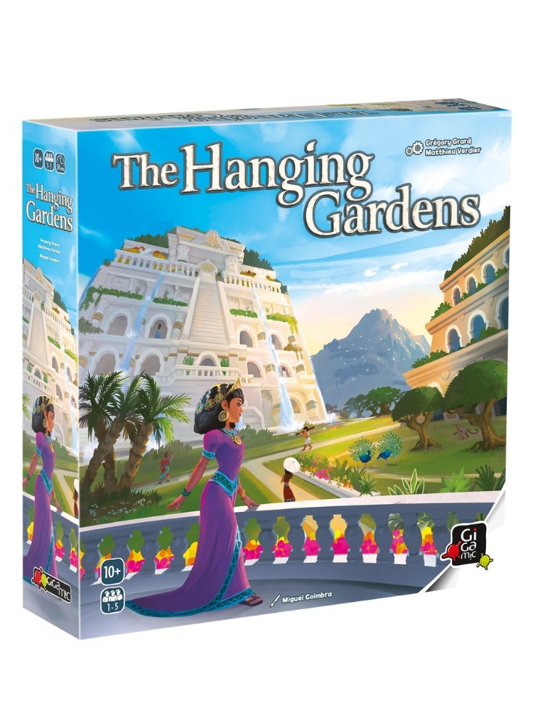 Gigamic The Hanging Gardens Strategic Garden Construction Board Game 1-5 Players Ages 10+ - Image 1