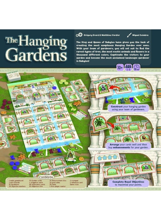 Gigamic The Hanging Gardens Strategic Garden Construction Board Game 1-5 Players Ages 10+ - Image 3