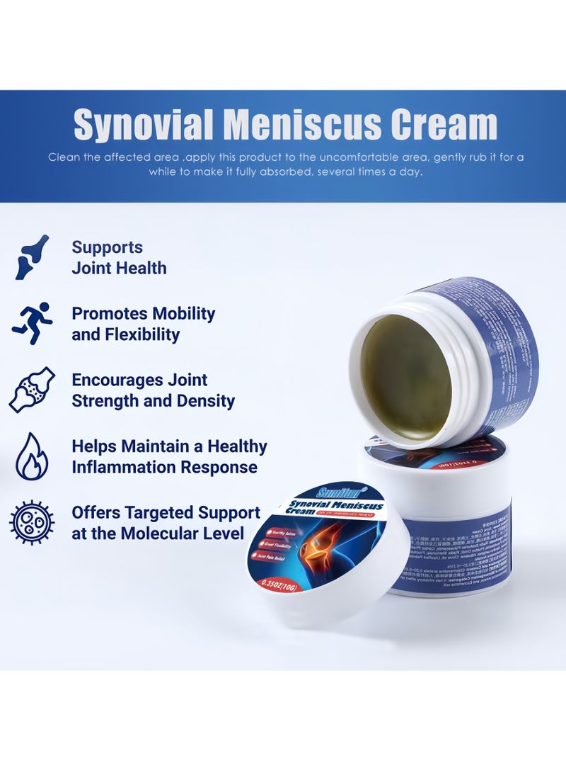 Sumifun (3pcs) -sumifun Knee Joint Pain Relief Ointment Meniscus Damage Leg Knee Arthritis Cream Fast Absorbing Hand And Foot Tenosynovitis Cold Gel Quick Relief Joint And Bone Therapy Cream For Muscle And Joint Pain - Image 2