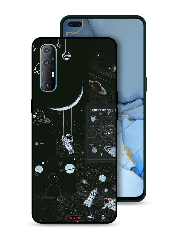 Tolwak Oppo Reno3 Pro 4G Protective Case Cover Orbits Of The Planets - Image 1