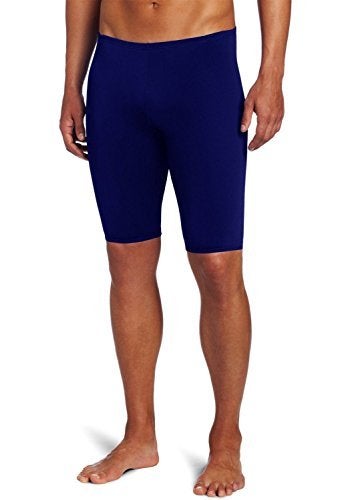 KD Unisex Compression Half Tight Plain Athletic Fit Inner Wear (Navy Blue, Medium) - Image 1