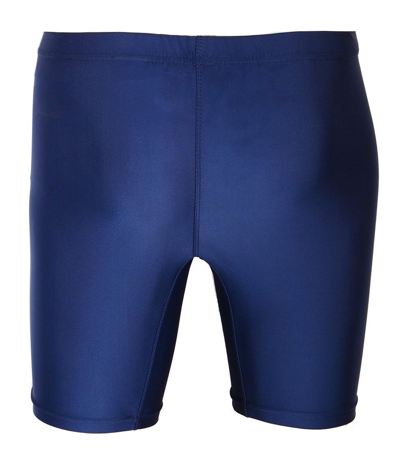 KD Unisex Compression Half Tight Plain Athletic Fit Inner Wear (Navy Blue, Medium) - Image 4